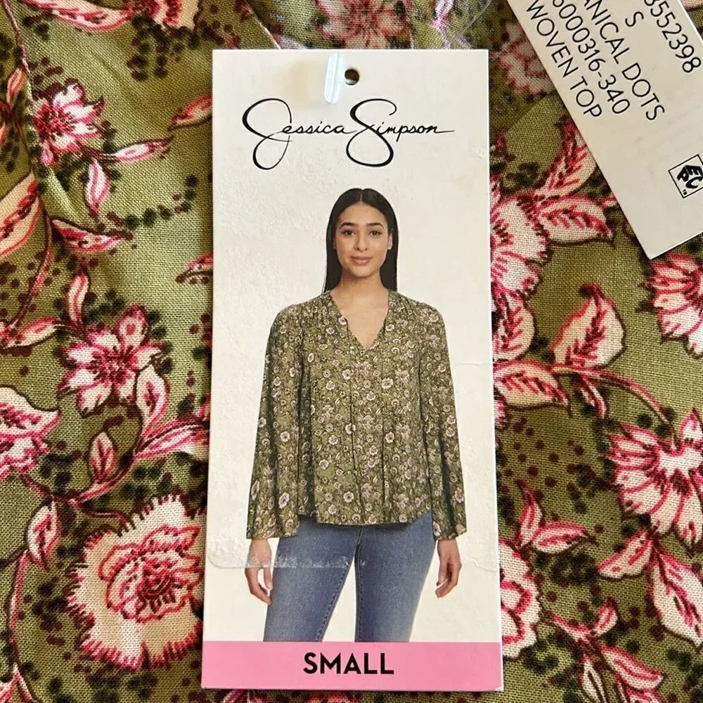 NEW Jessica Simpson Boho Top